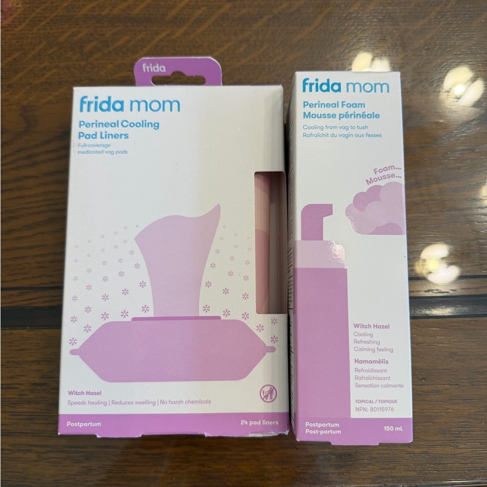Frida Mom Perineal Cooling Pad Liners & Perineal Foam - Pink